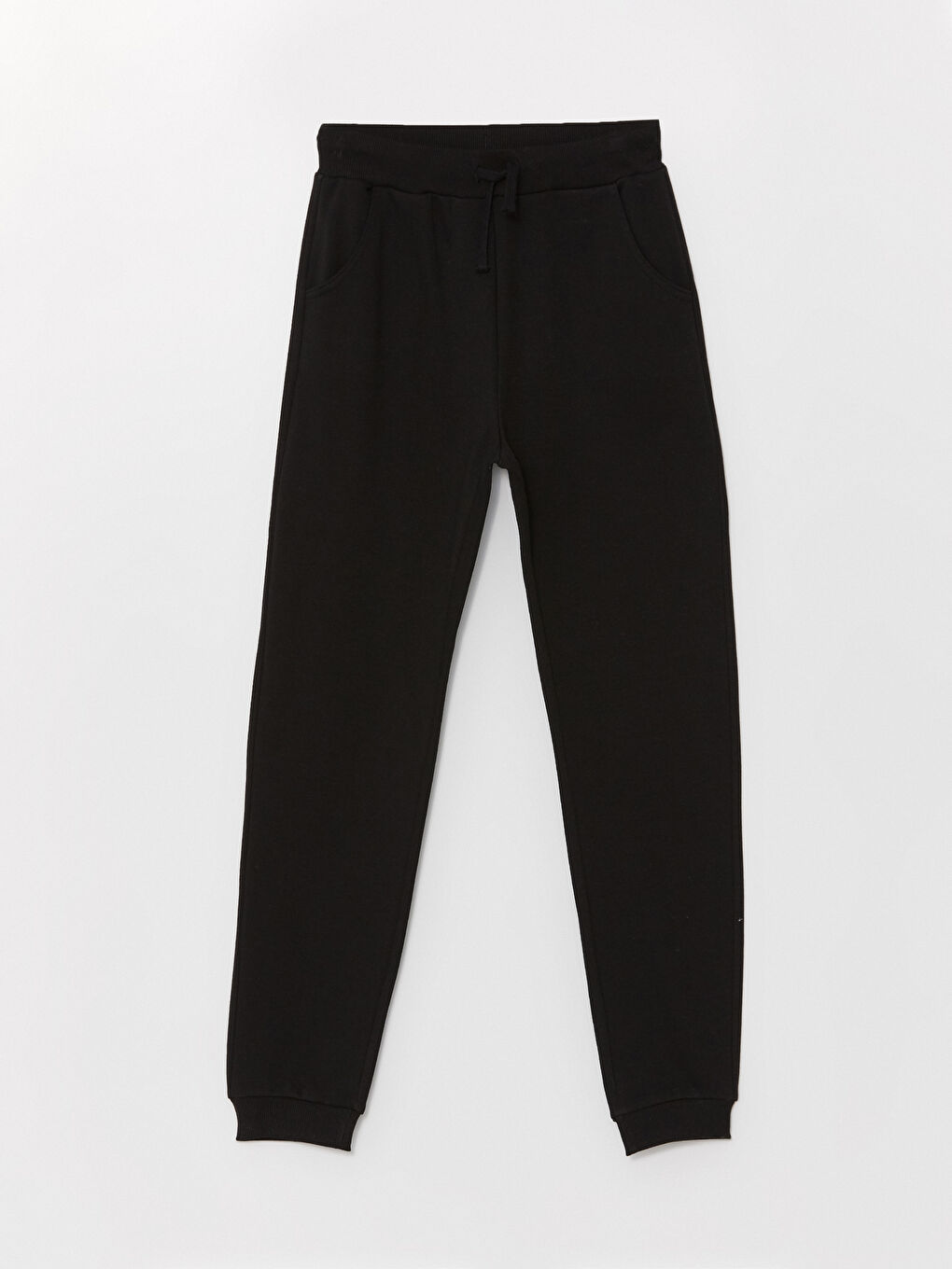 Girls' Thick Jogger Sweatpants with Elastic Waist-2