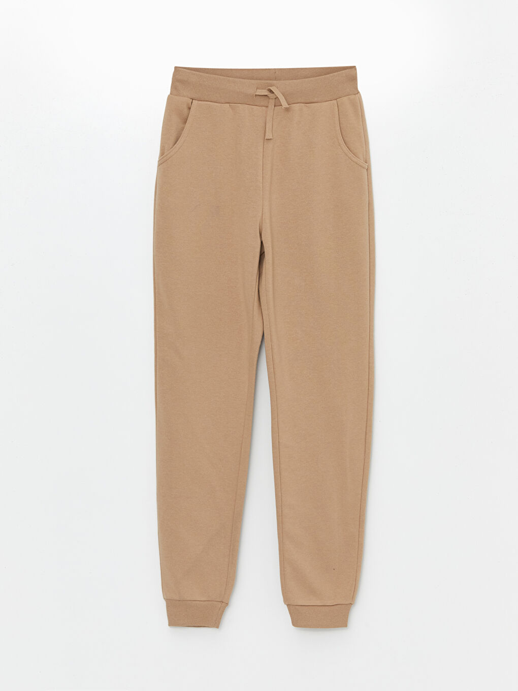 Girls' Thick Jogger Sweatpants with Elastic Waist
