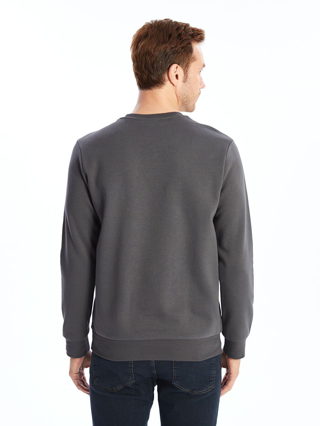 Crew Neck Men's Sweatshirt-7