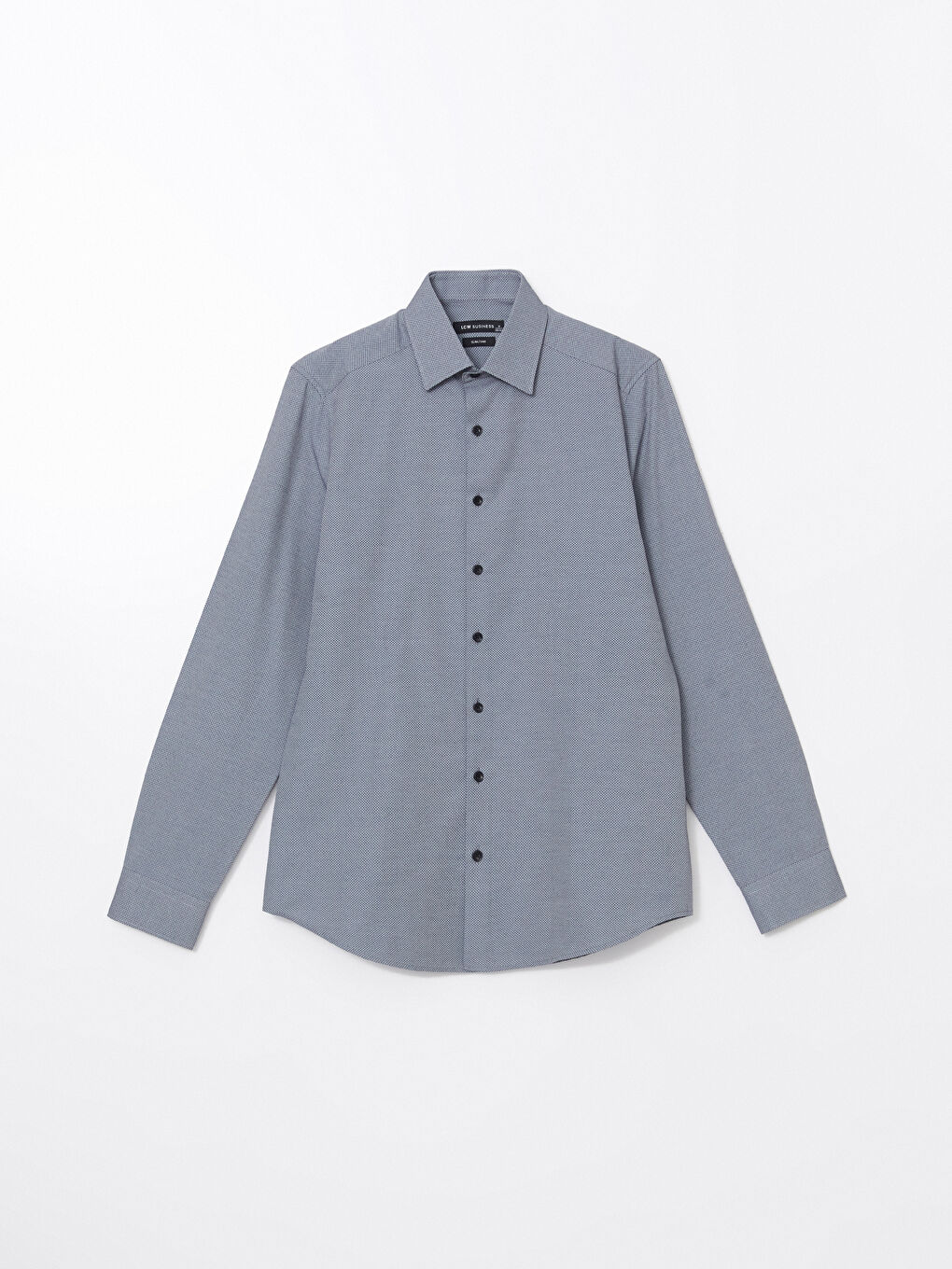 LCWAIKIKI Formal Slim Fit Long Sleeve Dobby Men's Shirt -W4LU71Z8-CS0