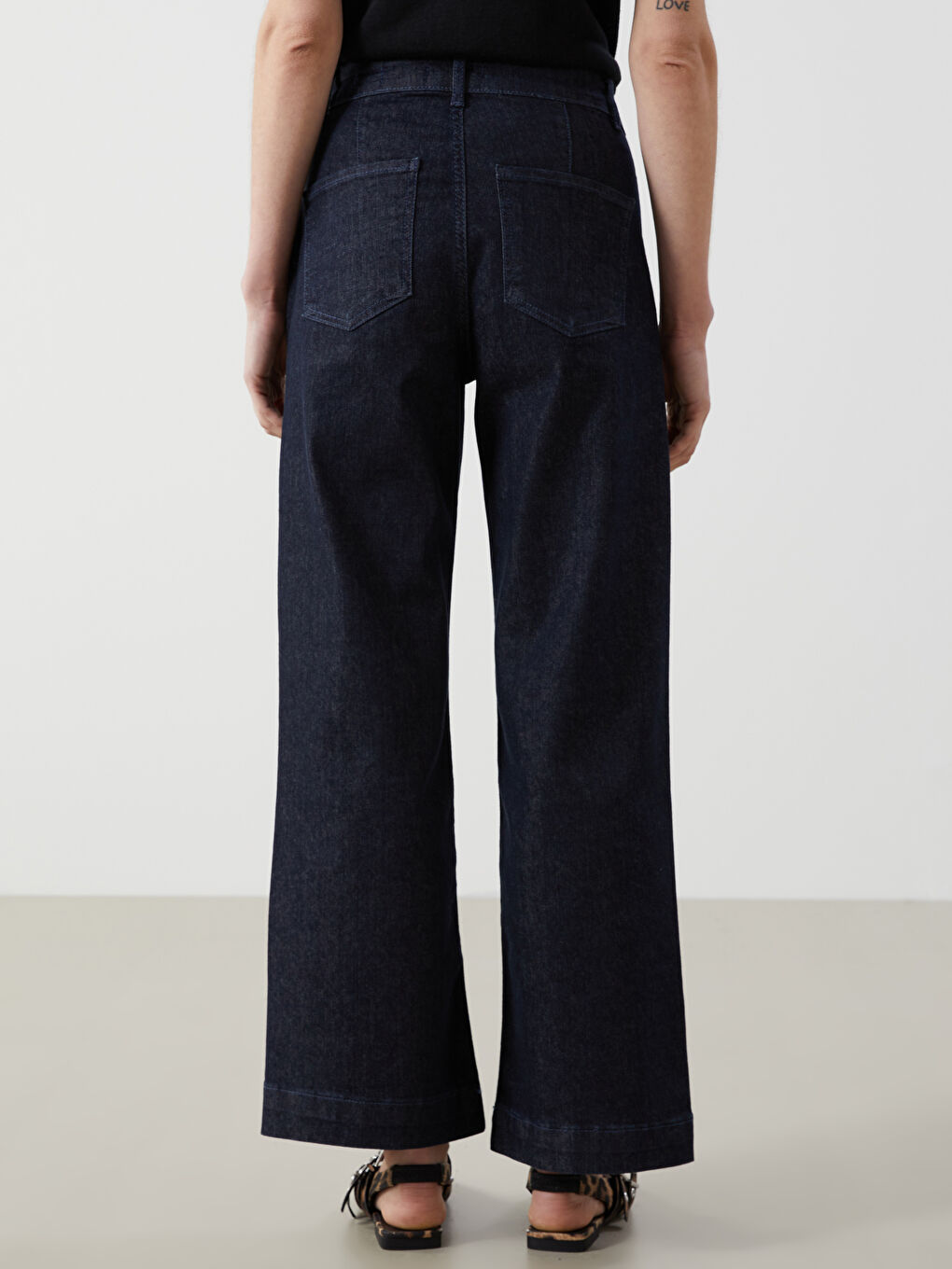 Wideleg Women's Jeans -W4LU80Z8-309