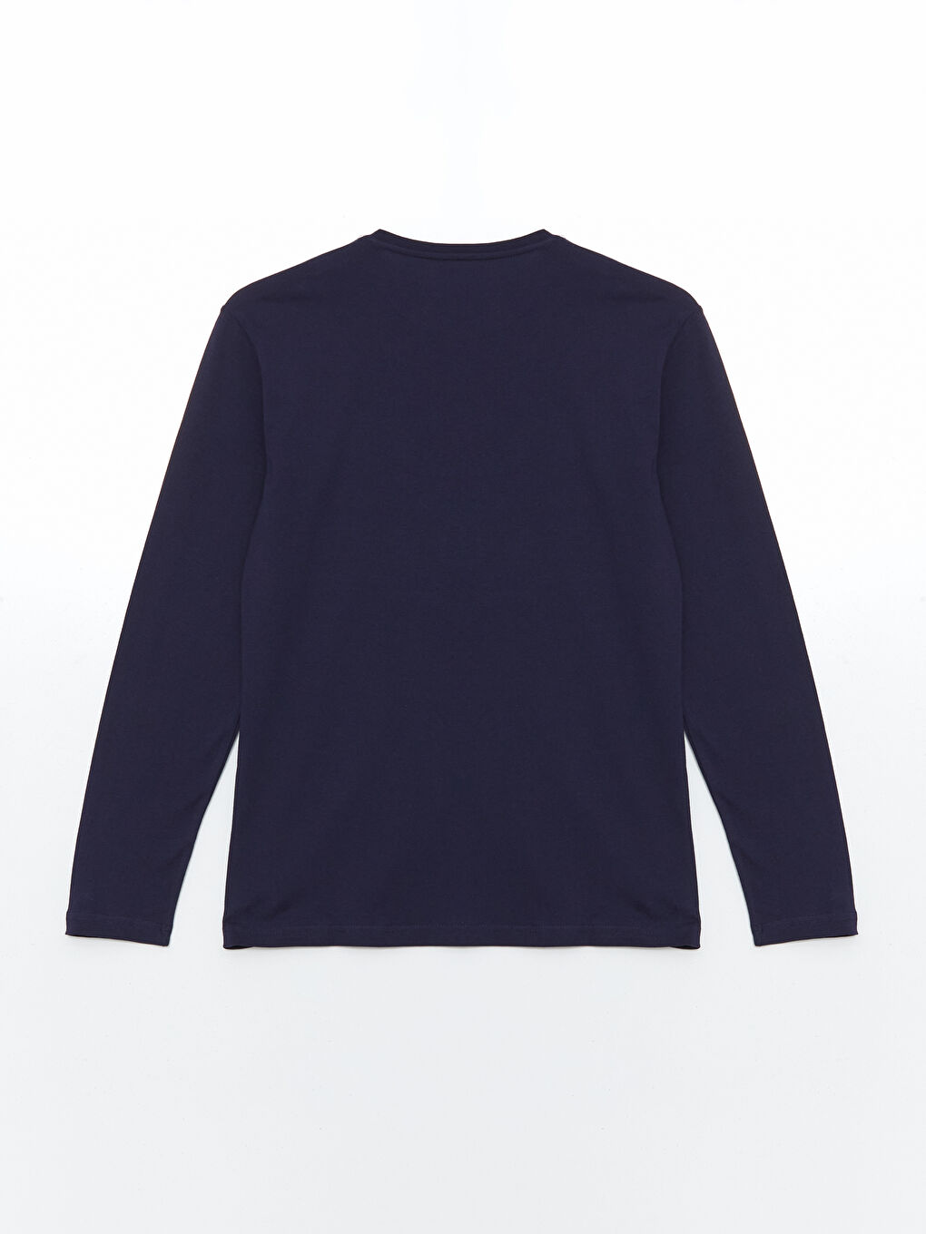 Lacivert Bisiklet Yaka Ayı Teddy Baskılı Erkek Pijama Üst-1