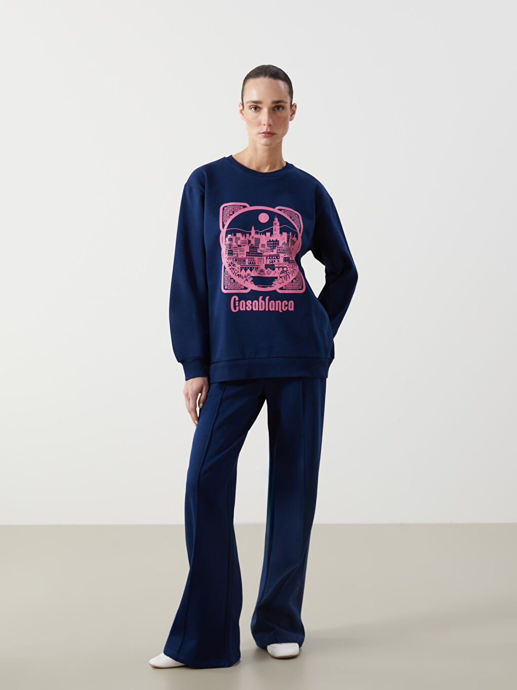 Elasticated Waist Women's Thick Sweatpants