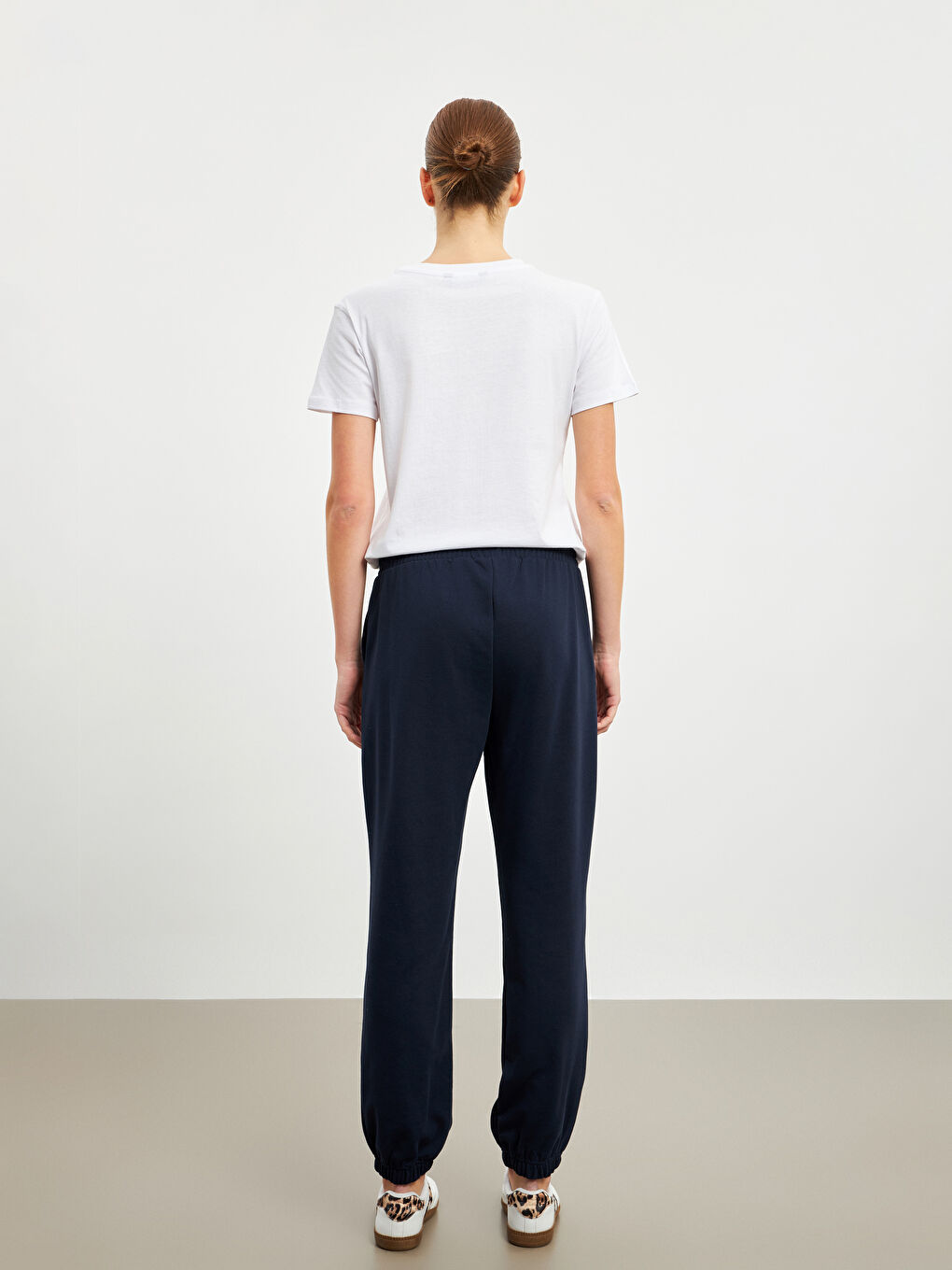 Elasticated Waist Women's Jogger Sweatpants-2