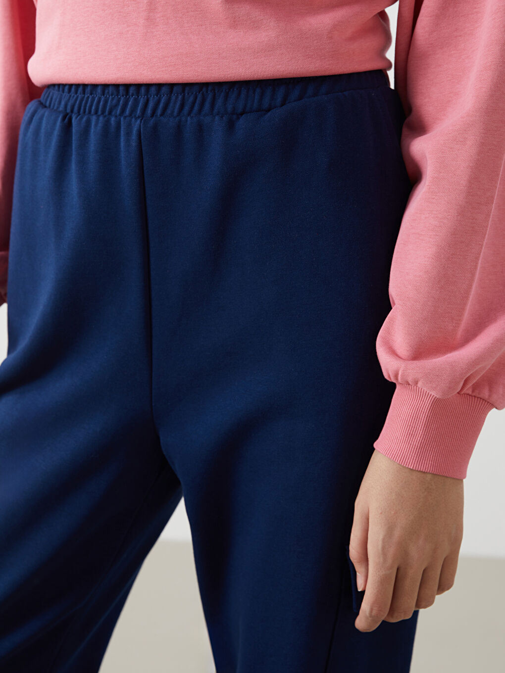 Elasticated Waist Women's Thick Jogger Sweatpants-2