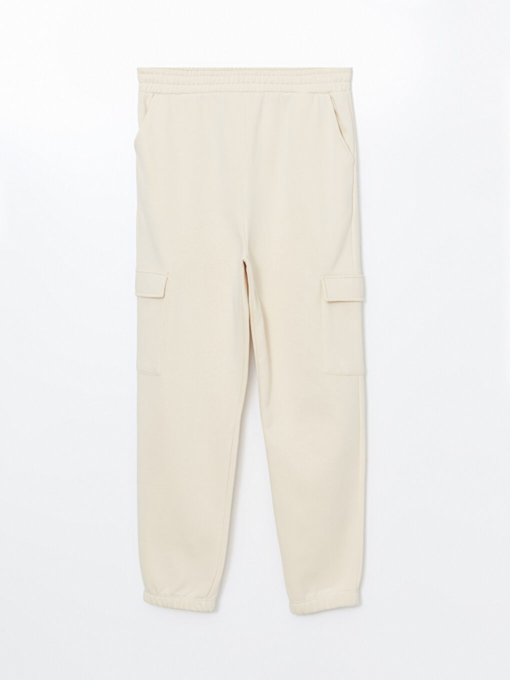 Elasticated Waist Women's Thick Jogger Sweatpants-4