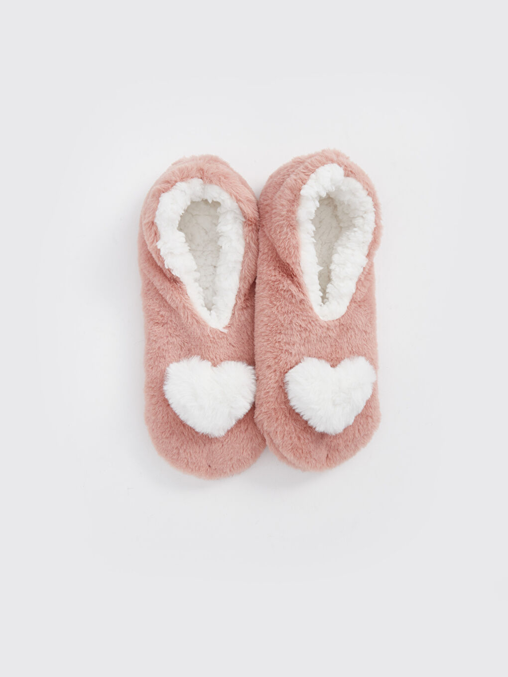 LCW DREAM Plain Non-Slip Sole Women's Homewear Socks -W55749Z8-G3G