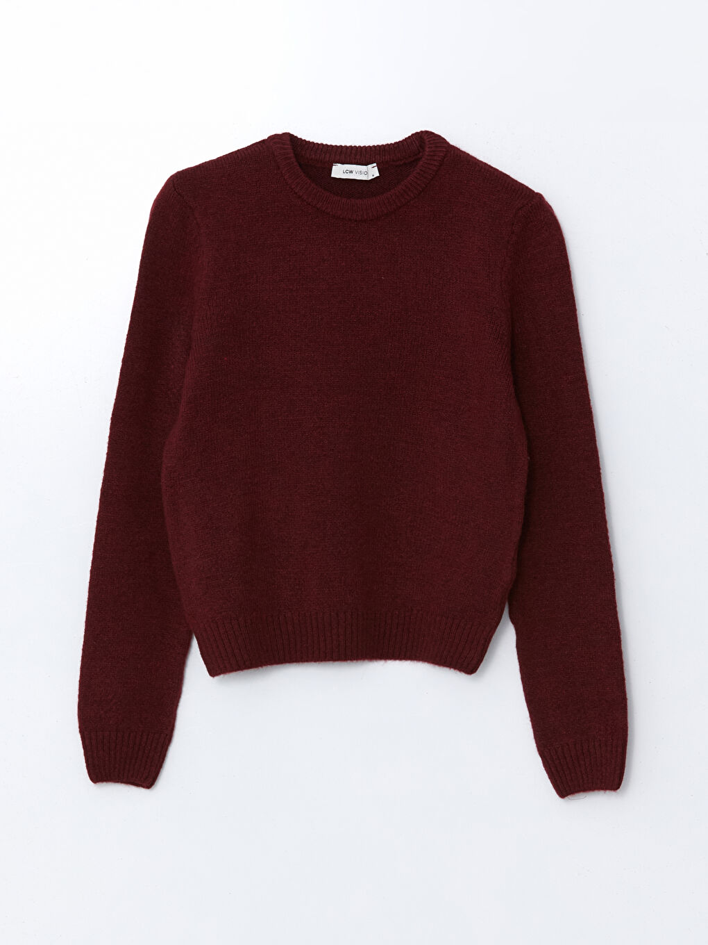 LCW Vision Crew Neck Women's Knitwear Sweater -W4LV49Z8-R3J