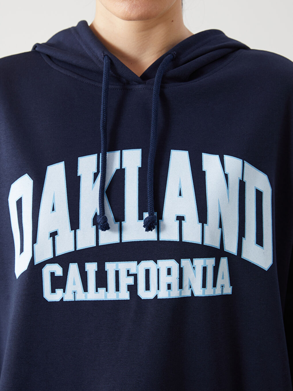 California Printed Oversize Women's Hoodie-2
