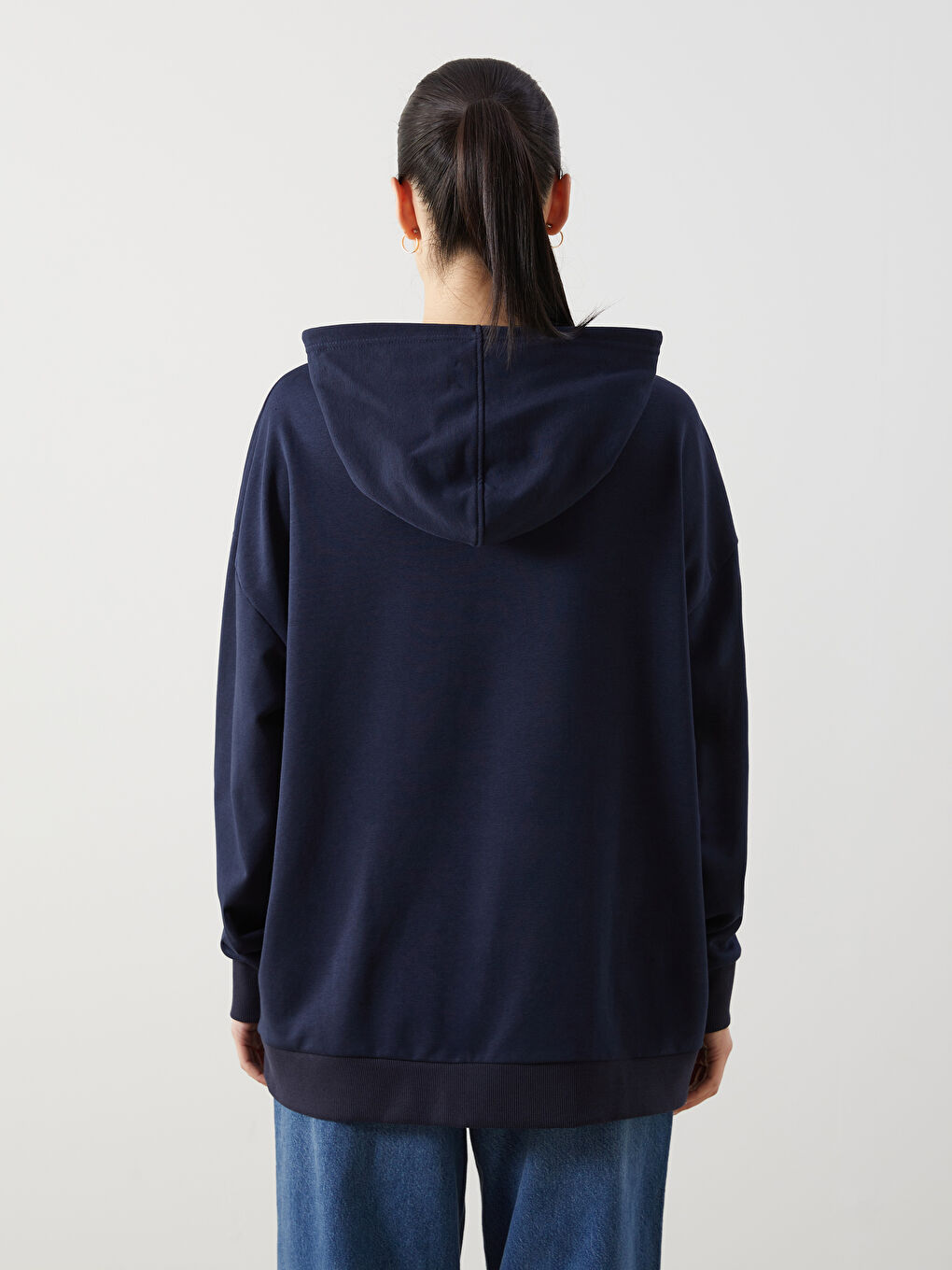 California Printed Oversize Women's Hoodie-3