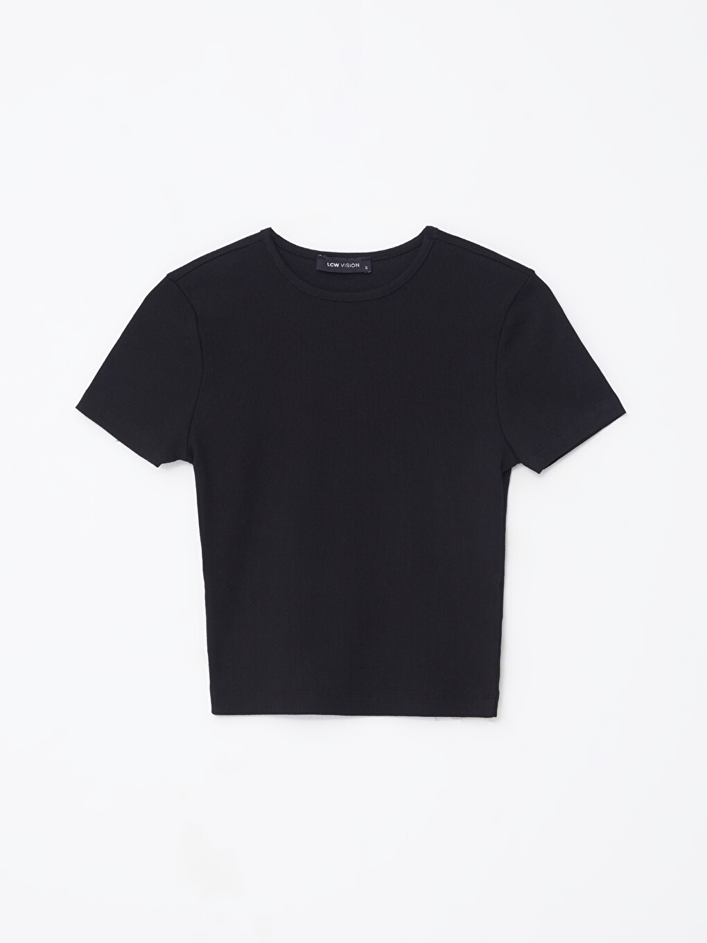 Crew Neck Women's Crop-4