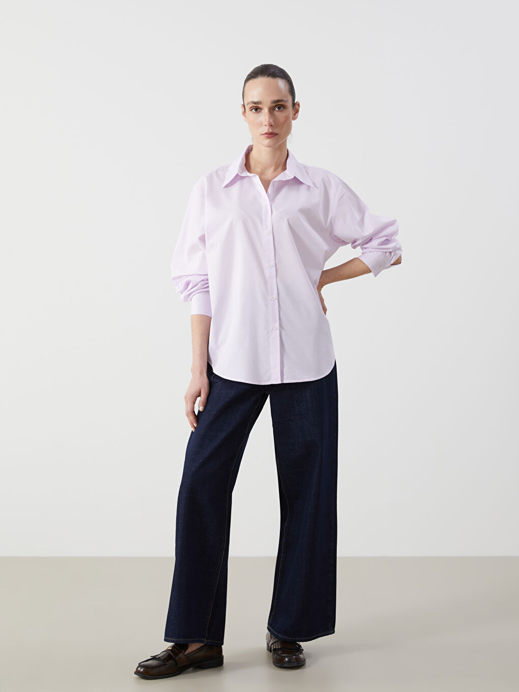 Poplin Women's Shirt-1