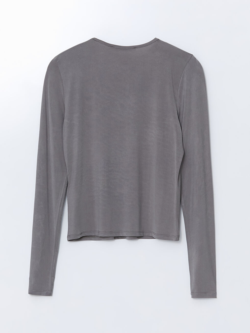 Crew Neck Women's Blouse-5