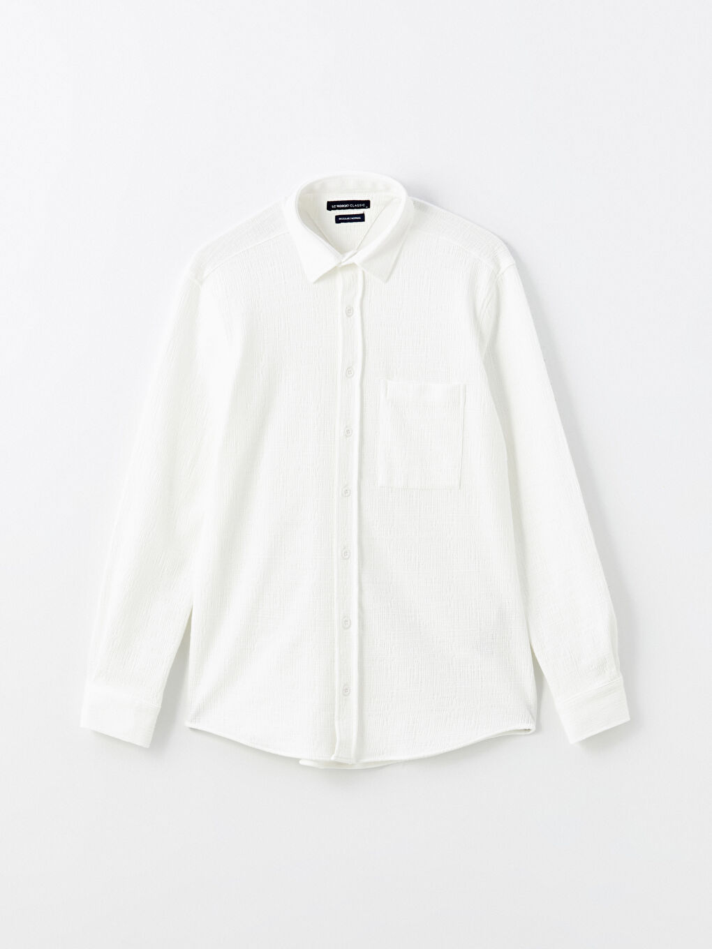 Chemise à Manches Longues Coupe Régulière pour Hommes-2