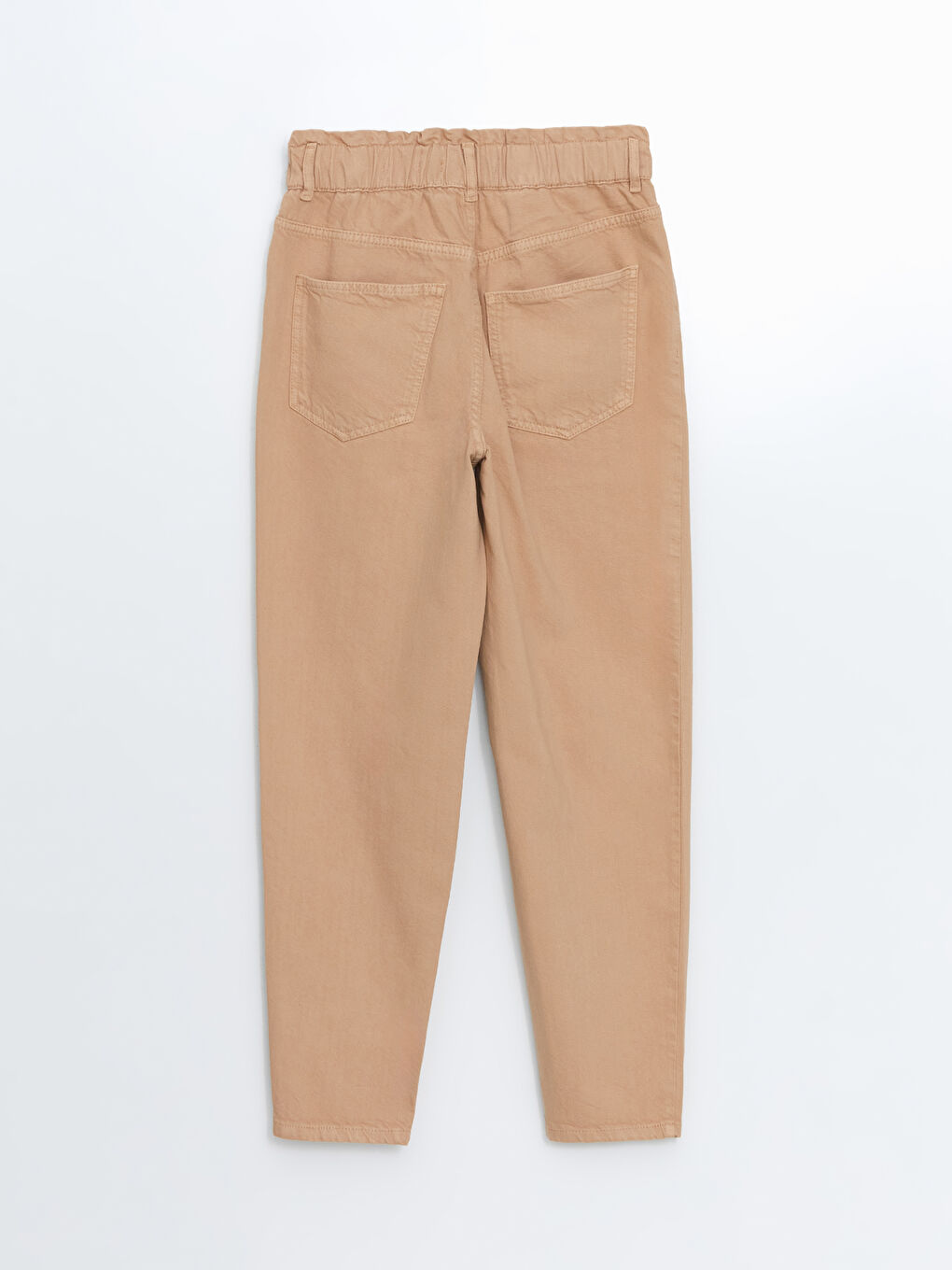 Elasticated Waist Twill Women's Trousers-5