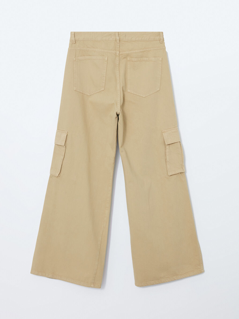 Regular Fit Women's Cargo Trousers-5