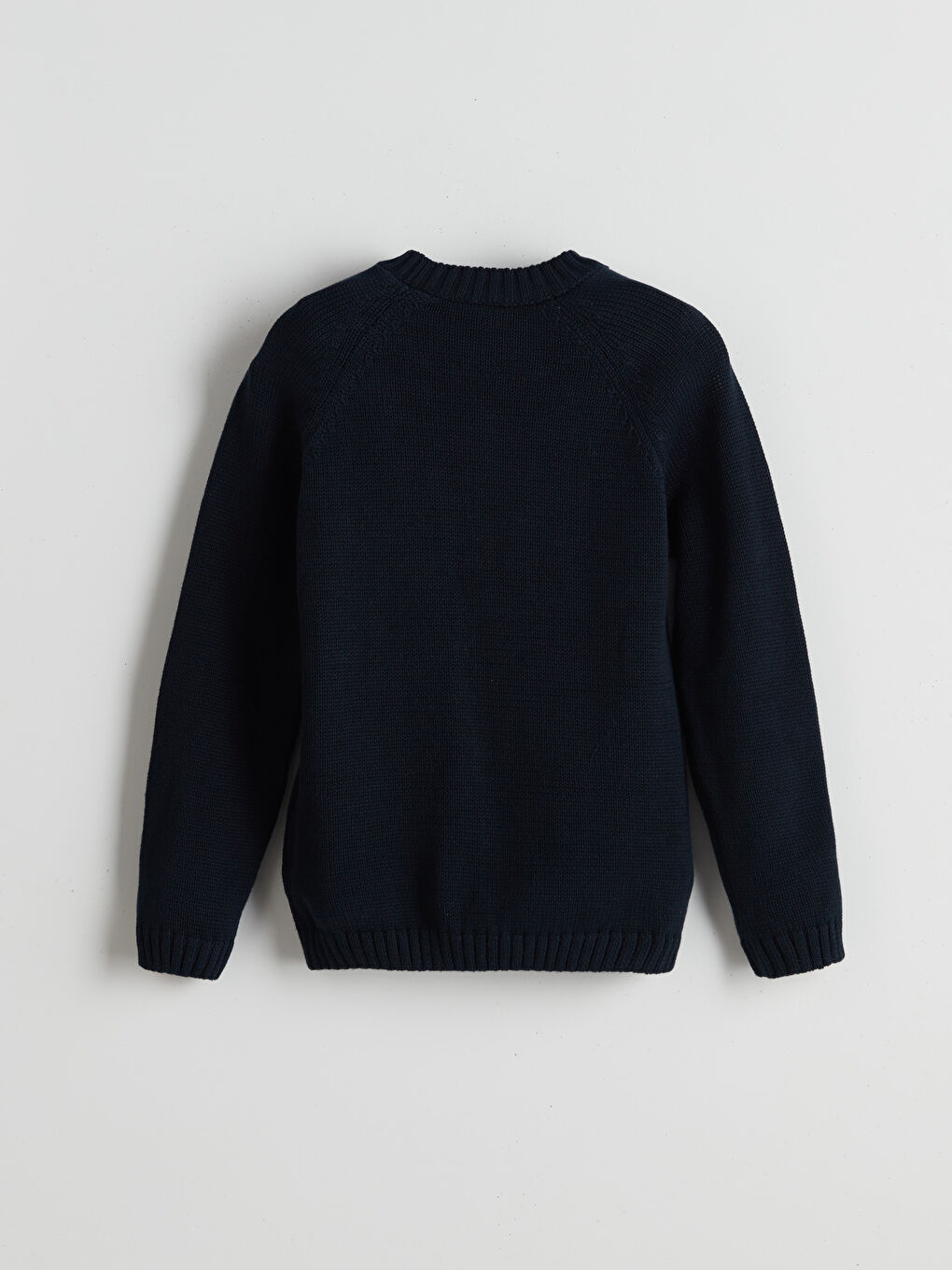 Crew Neck Floral Girls Knitted Sweater -W4LY04Z4-HQ3