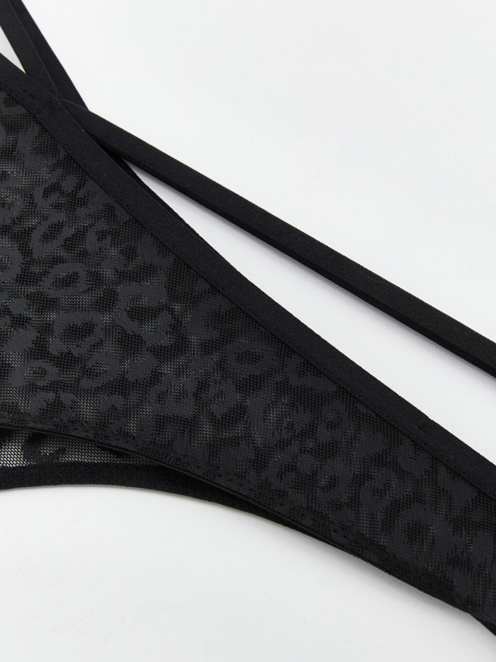 Leopard Print Lace Fancy Brazilian Panties -W4LY17Z8-LQJ