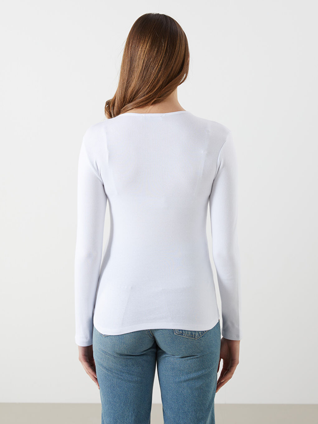 LCWAIKIKI Basic Crew Neck Women's Body -W4LY21Z8-Q6K