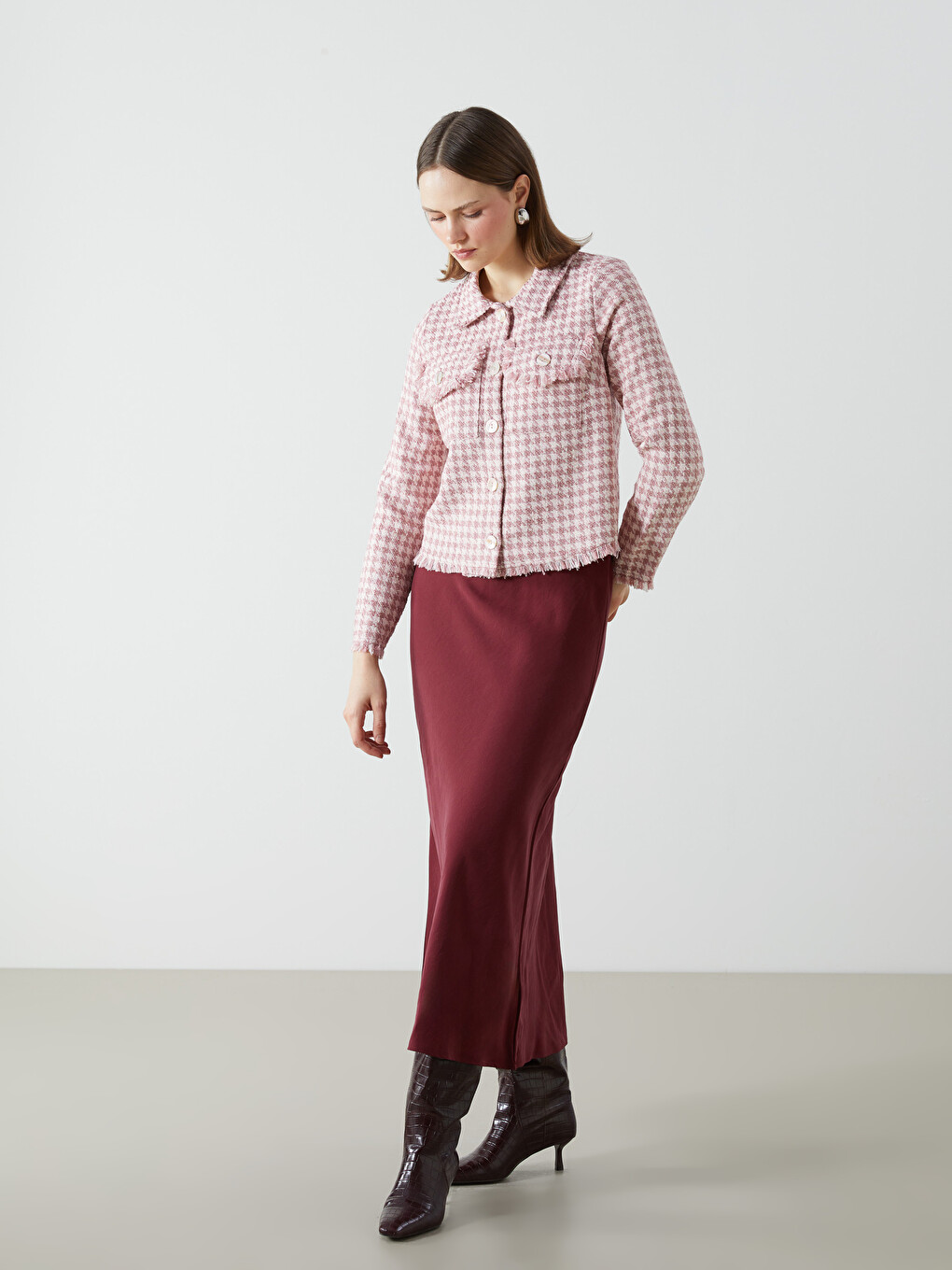 Veste En Tweed Vert Shire Classics – Fille Taille M, Doublée Polaire, Occasion Parfait état