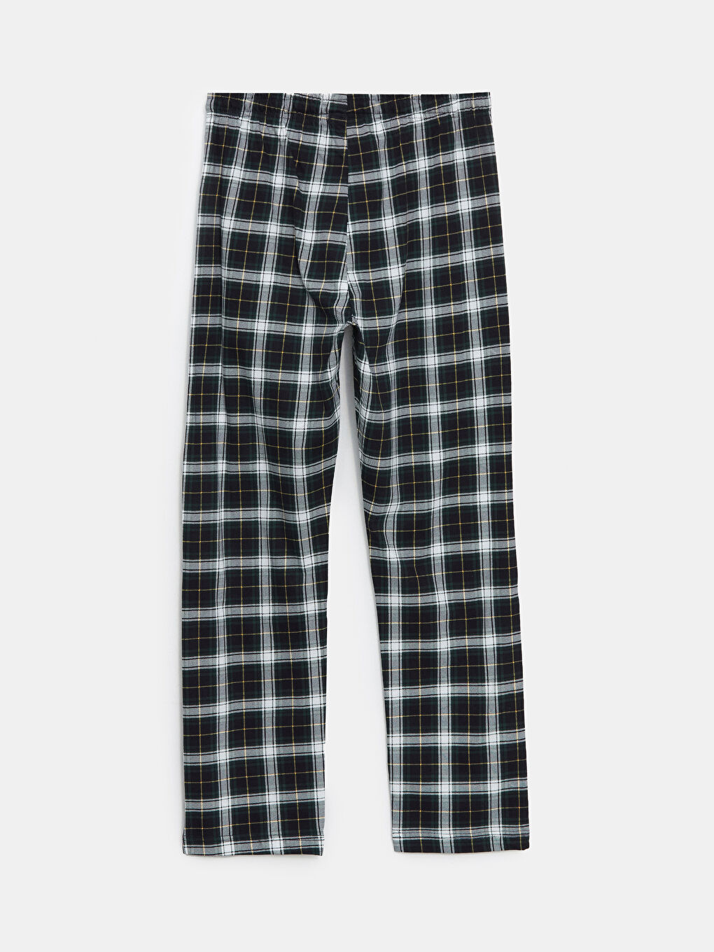 Regular Fit Plaid Men's Pyjama Bottoms -W4LY73Z8-LSJ