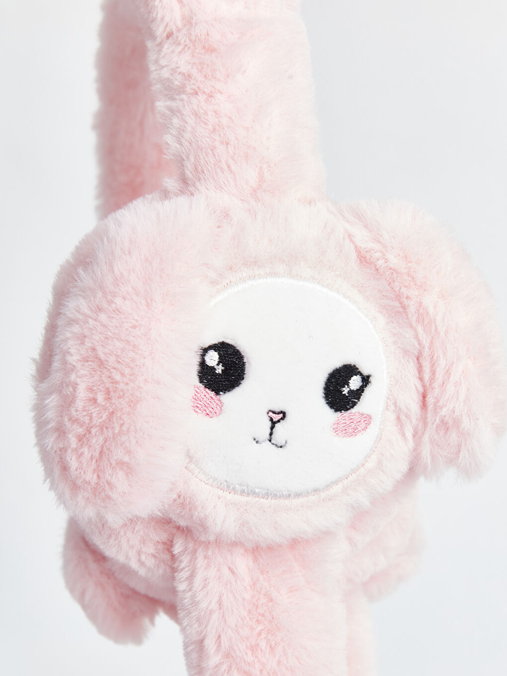 3D Ear Detailed Plush Girls' Earmuffs-2