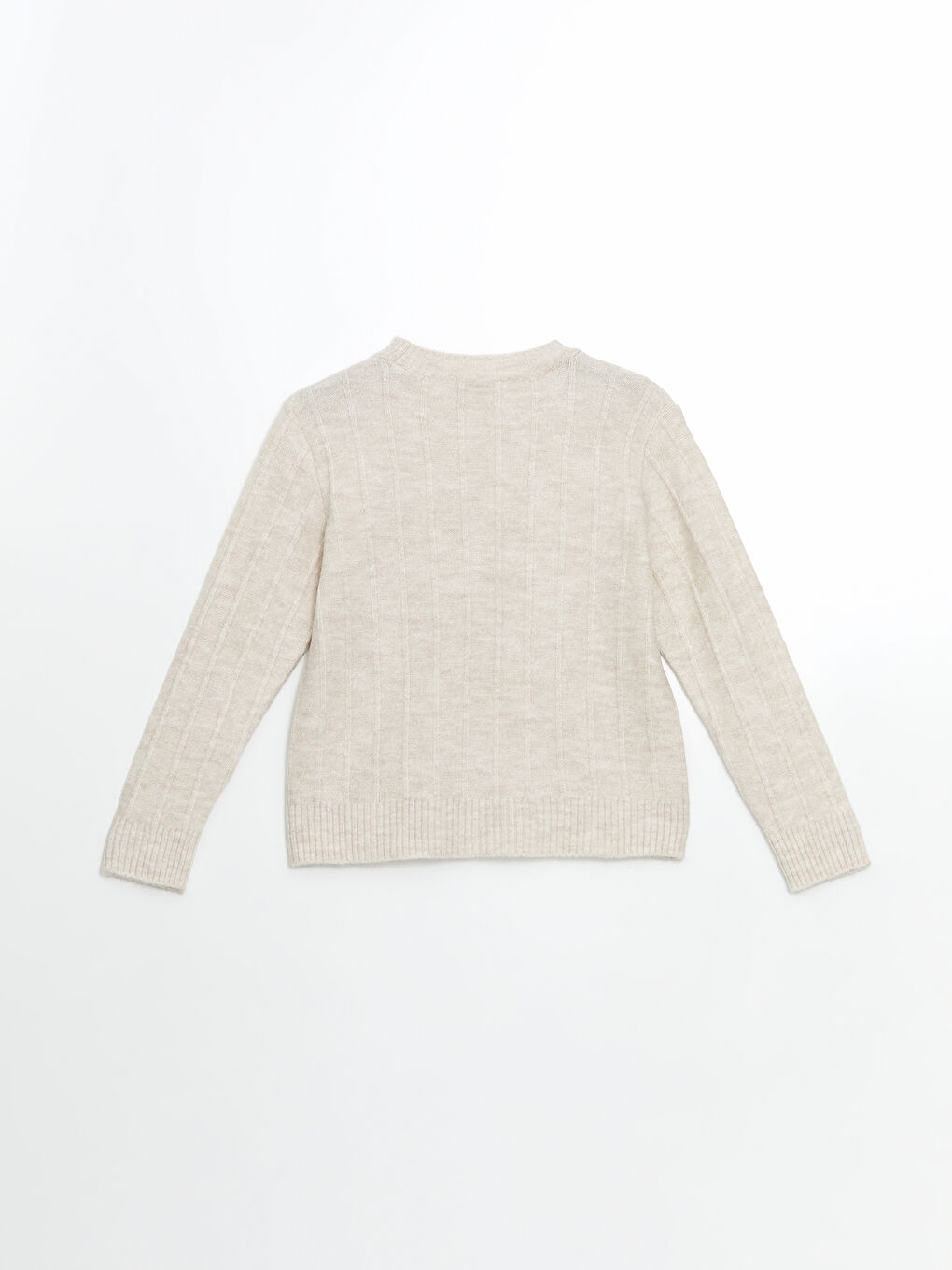 Crew Neck Striped Women's Knitwear Sweater -W4LY81Z8-MXN