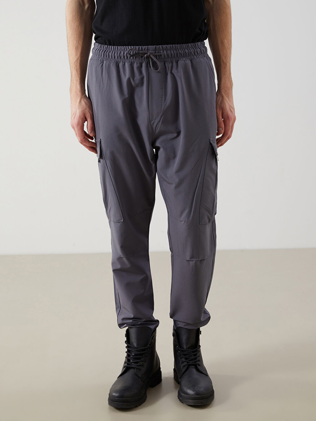XSIDE ACTIVE Antrasit Slim Fit Erkek Eşofman Altı - 1