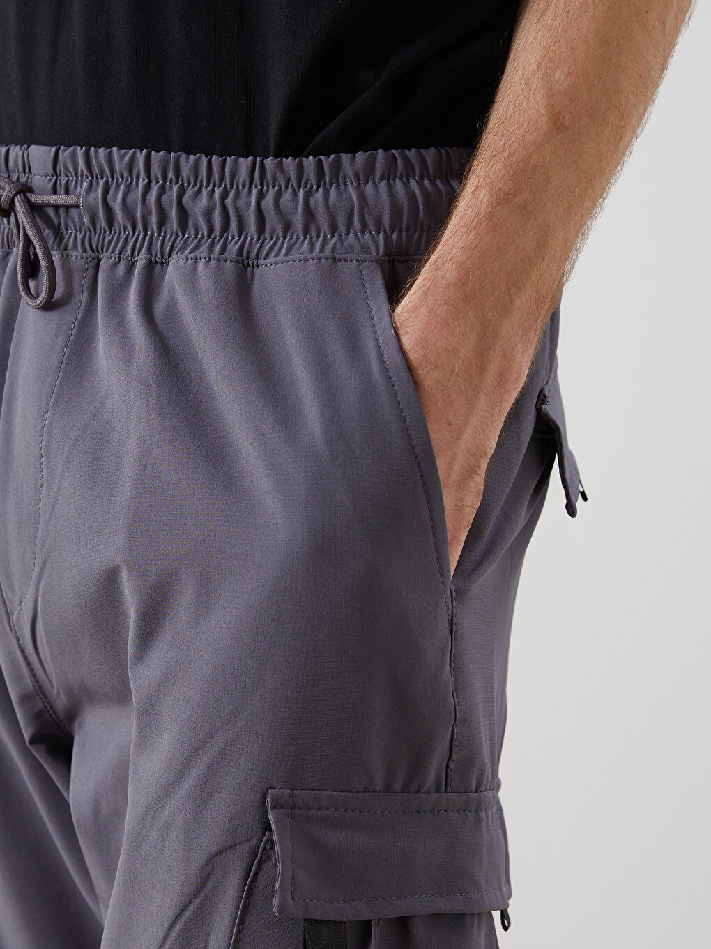 XSIDE ACTIVE Antrasit Slim Fit Erkek Eşofman Altı - 2