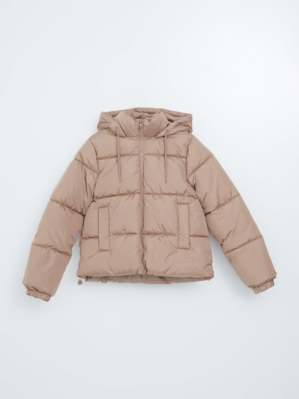 Ženska Puffer Jakna sa Kapuljačom-10