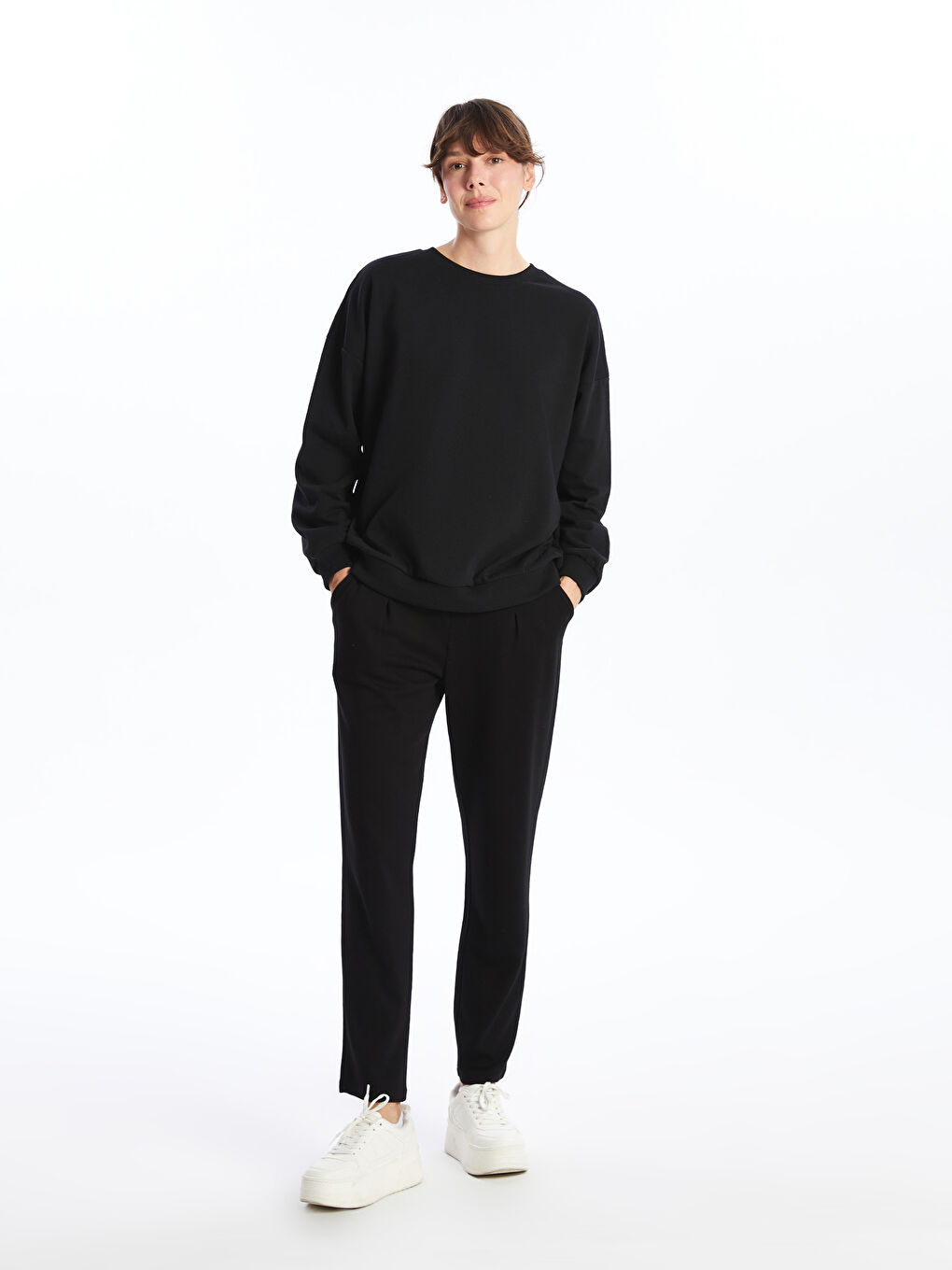 Elasticated Waist Women's Trousers
