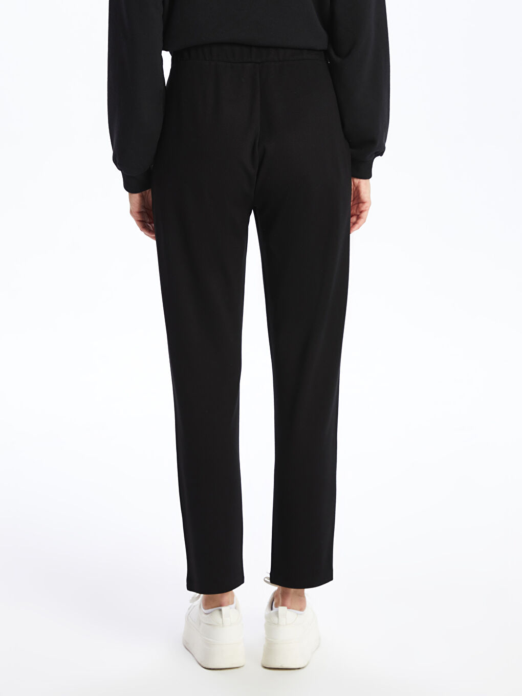 Elasticated Waist Women's Trousers-8