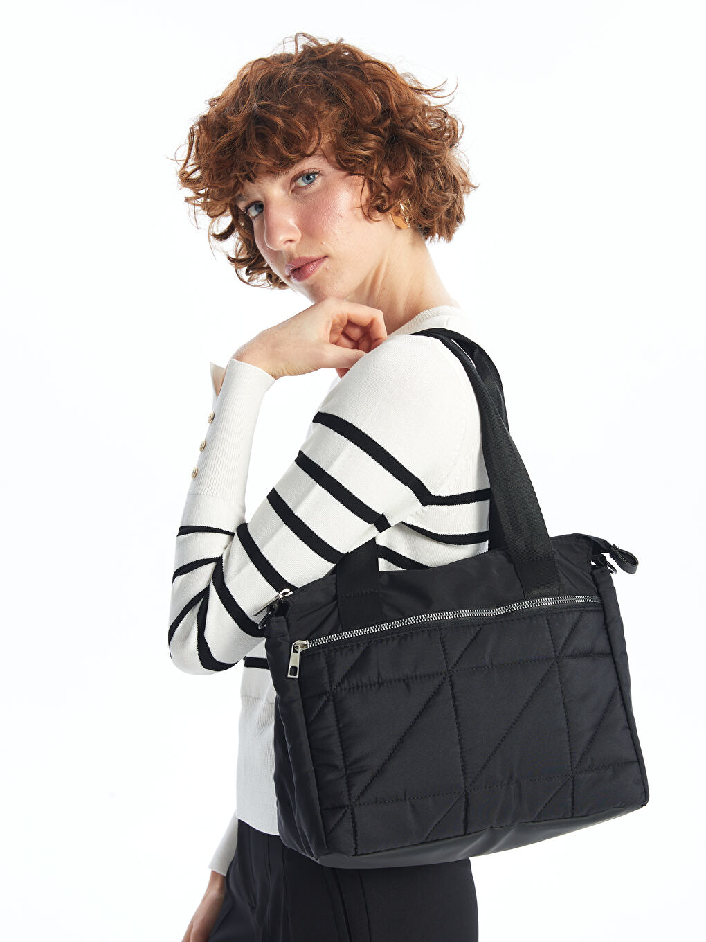 LCW ACCESSORIES حقيبة كتف نساء بحزام قابل للتعديل -W58187Z8-RQL