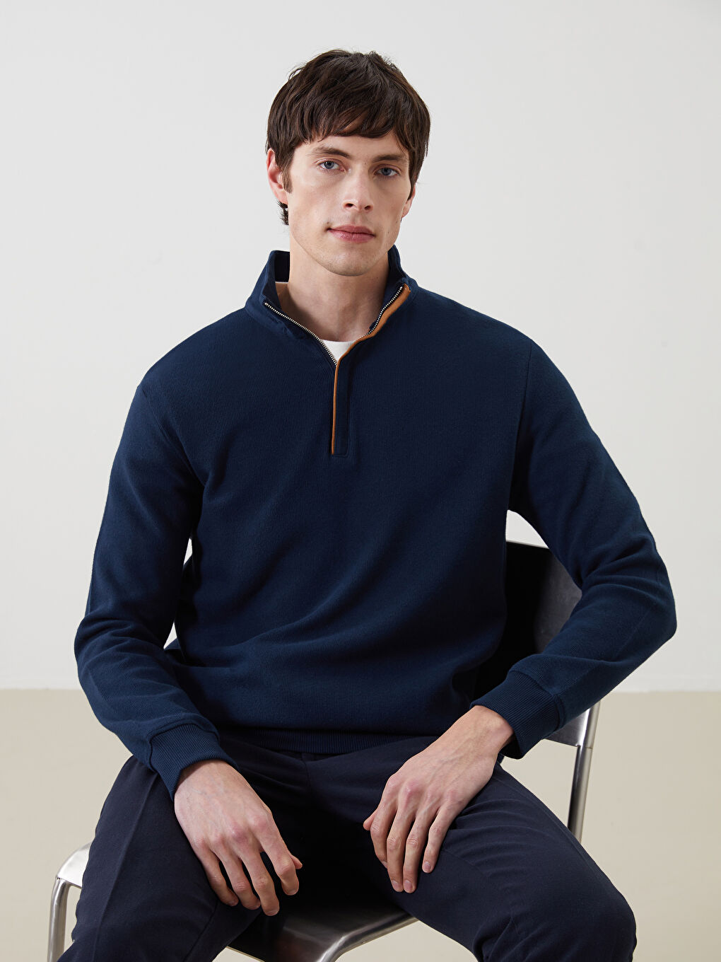 SOUTHBLUE Funnel Neck Men's Sweatshirt -W4M121Z8-RFH