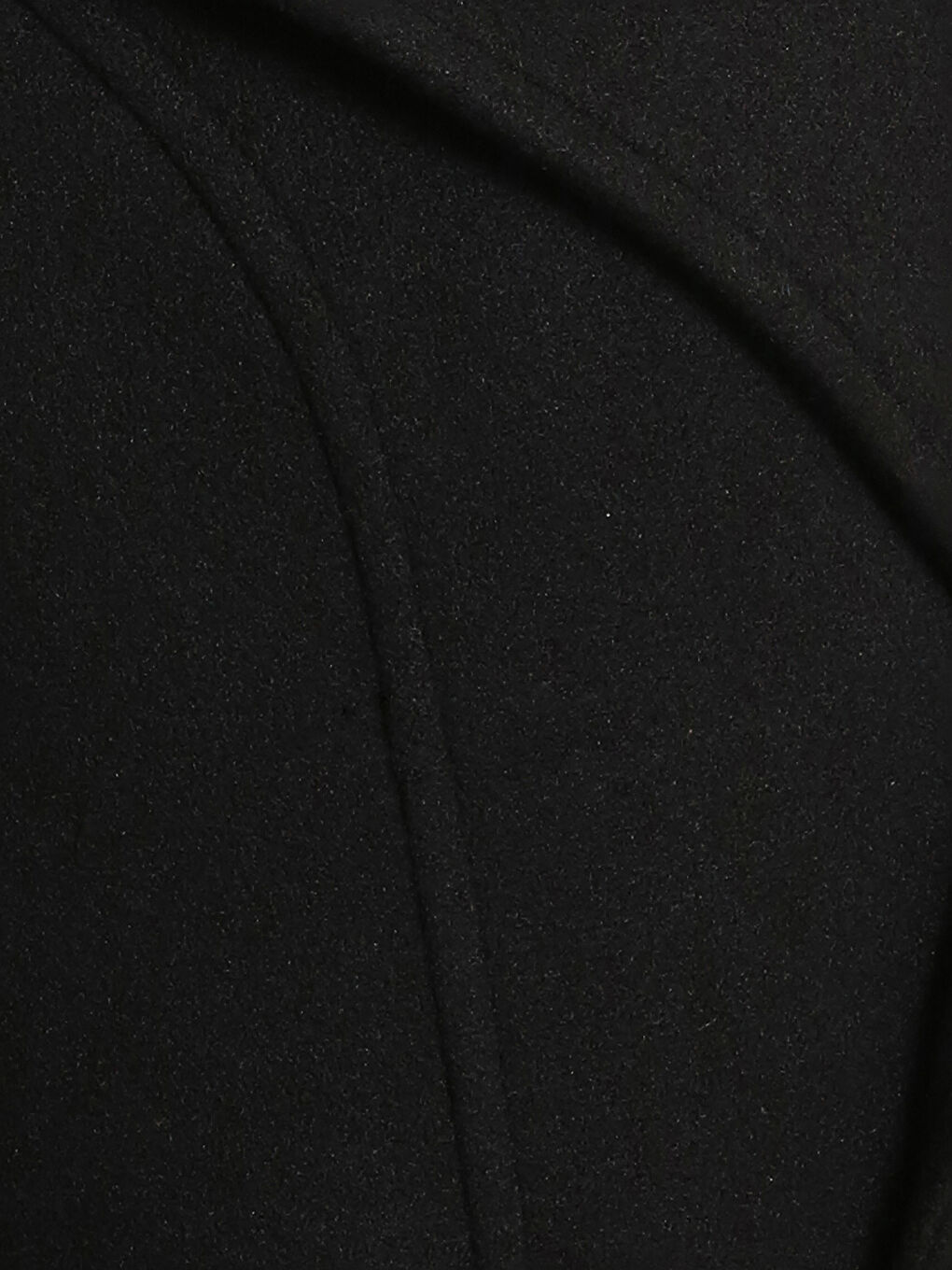 Women's Shirt Collar Plain Stash Coat-2