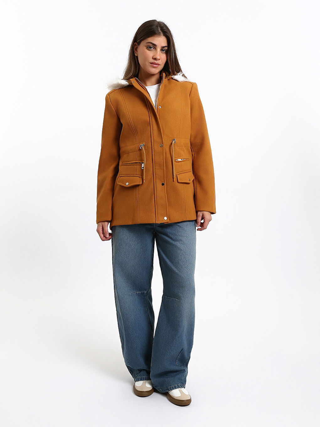 Hooded Women's Cachet Coat-1