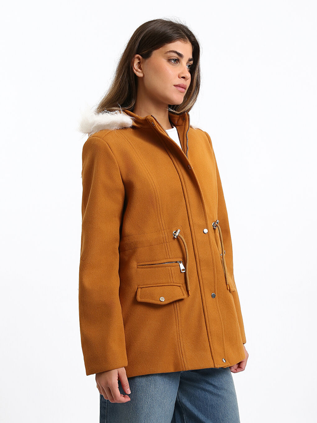 Hooded Women's Cachet Coat-3