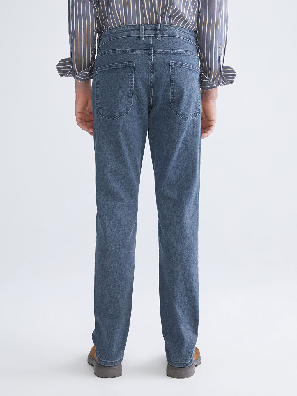 Gri 779 Regular Fit Erkek Jean Pantolon-3