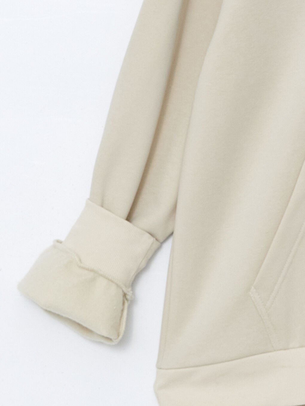 هودي مطبوع كم طويل للرجال-6