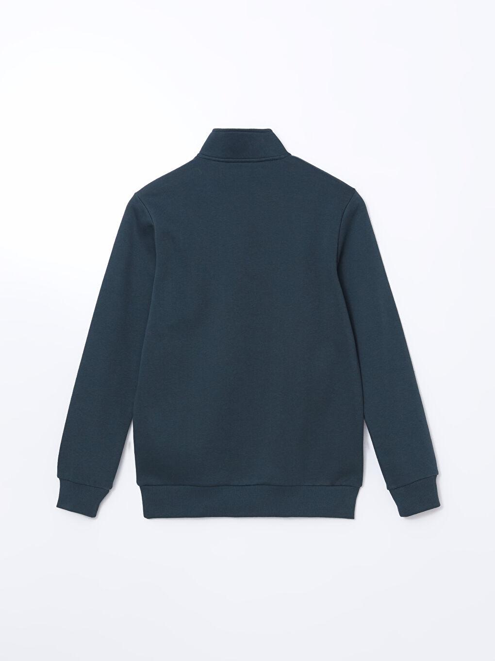 Funnel Neck Long Sleeve Men's Thick Sweatshirt-9