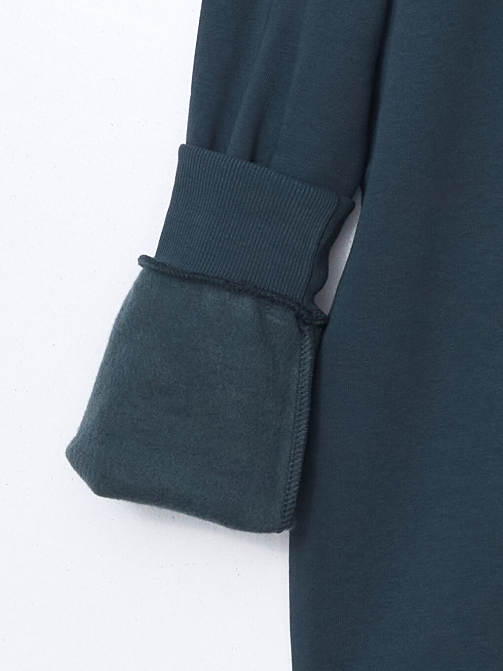 Funnel Neck Long Sleeve Men's Thick Sweatshirt-10