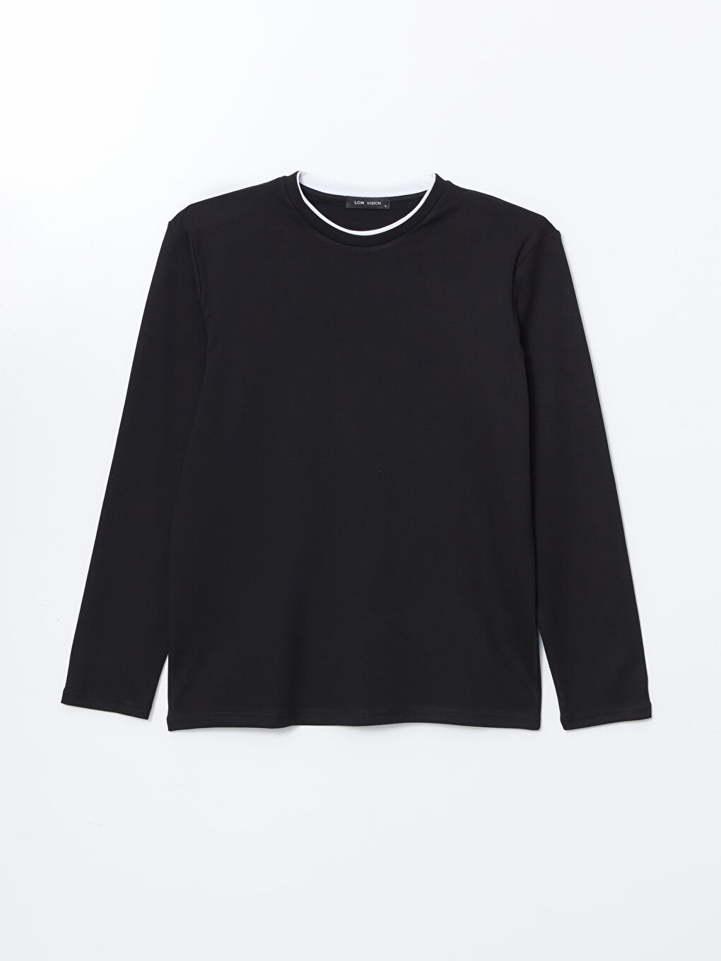 Crew Neck Long Sleeve Men's Sweatshirt-4