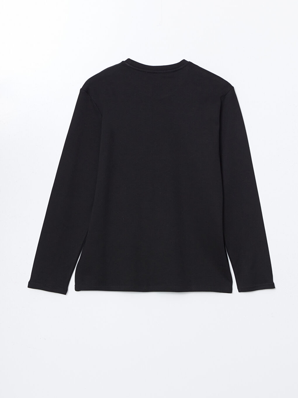 Crew Neck Long Sleeve Men's Sweatshirt-5