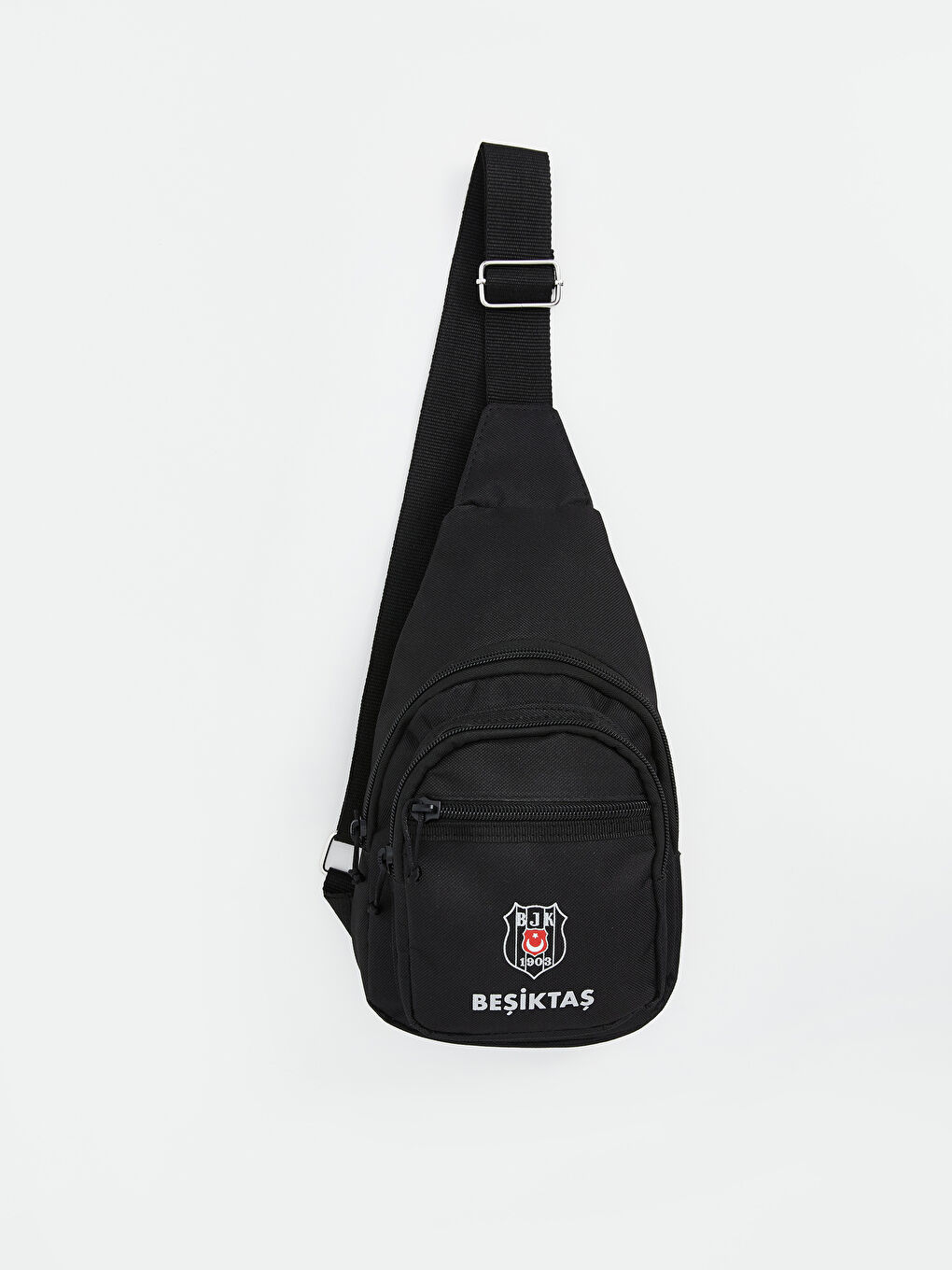 LCW ACCESSORIES Siyah Beşiktaş Baskılı Erkek Göğüs Çantası