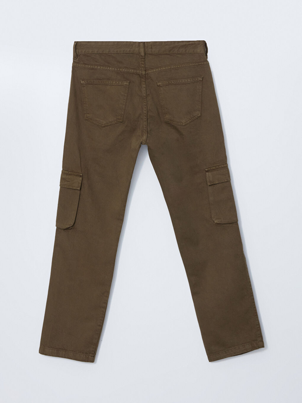 Standard Fit Men's Cargo Trousers-5