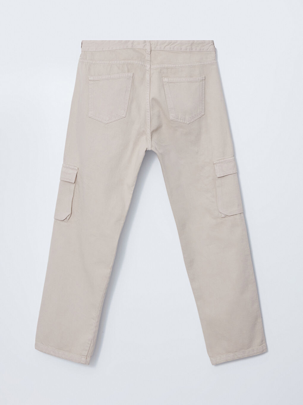 Standard Fit Men's Cargo Trousers-5