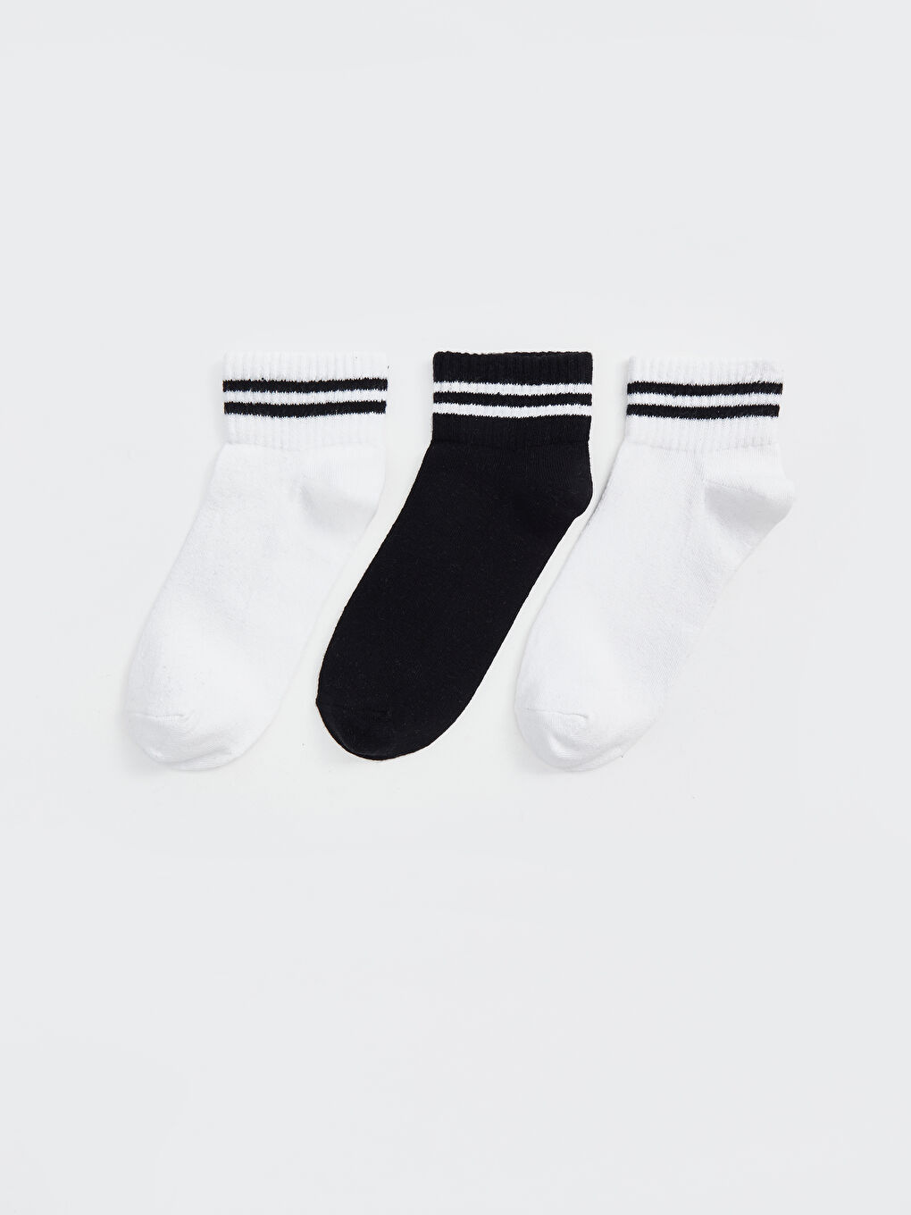 Striped Women's Trainer Socks 3-pack