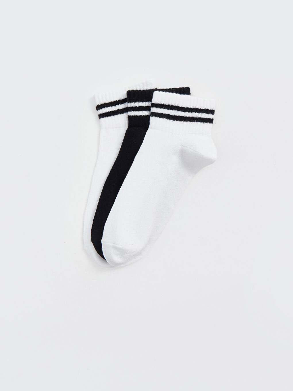 Striped Women's Trainer Socks 3-pack-1