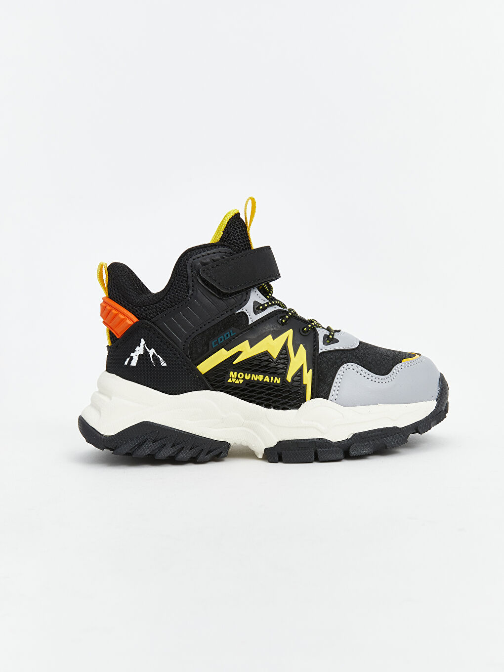 Gri Bağcıklı Erkek Çocuk Trekking Bot-1