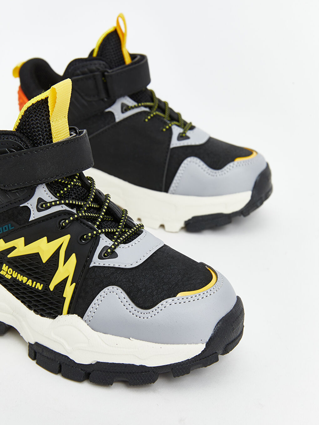 Gri Bağcıklı Erkek Çocuk Trekking Bot-2